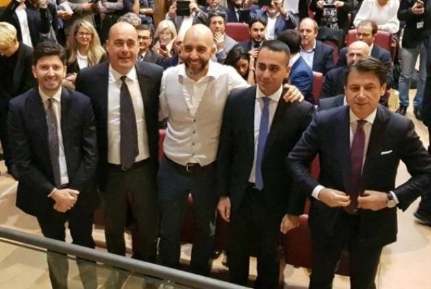 Narni (#Umbria) L'evento M5s-Pd-Articolo Uno,senza Italia Viva