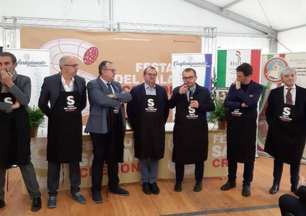 LNews-CREMONA.INAUGURATA DA ROLFI 'FESTA DEL SALAME': PRODUZIONI TIPICHE DI QUALITA' ELEMENTO DI FORZA, FACCIAMO SQUADRA