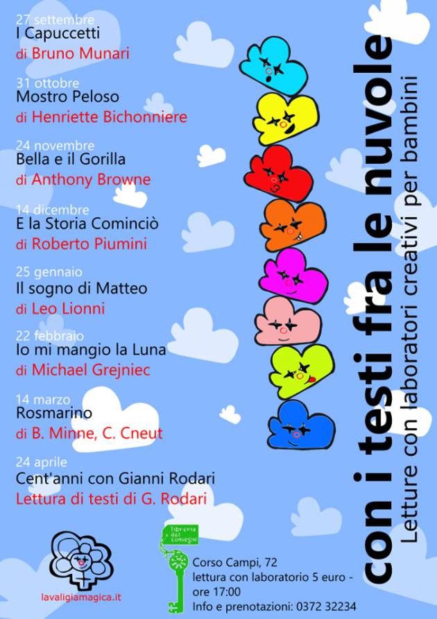 Libreria Convegno Cremona  GIOVEDì 31 OTTOBRE ORE 17:00 - La Valigia Magica - Mostro Peloso di Henriette Bichonnerie