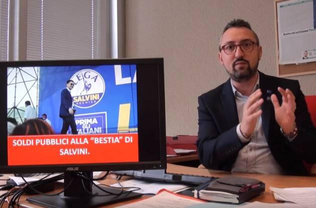 Matteo Piloni ( PD) Soldi pubblici alla pubblici alla 'bestia' di Salvini. Settimana in Consiglio del 31 ottobre 2019