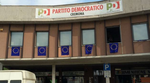 ASSEMBLEA CITTADINA Partito Democratico Cremona con Vinicio Peluffo lunedi 4 novembre