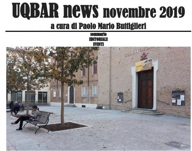 UQBAR NEWS NOVEMBRE 2019 di Fiorenzuola e dintorni