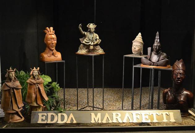 Ad Arte in Vetrina a Piadena arrivano le sculture esotiche di Edda Marafetti