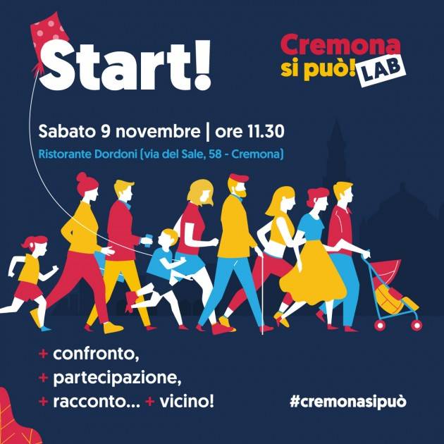 Cremona Stare, fare e comunicare parte il laboratorio di Gianluca Galimberti  Sabato 9 novembre ore 11.30