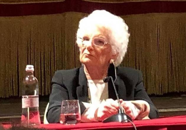 Crema Giossi propone la cittadinanza onoraria a Lilliana Segre