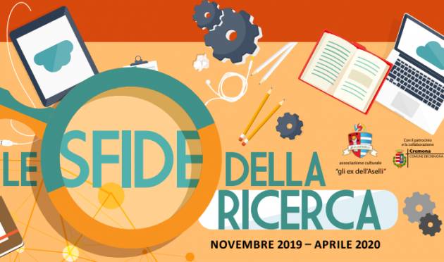 “Le sfide della ricerca”: prossimo appuntamento venerdì 15 novembre in Sala Puerari