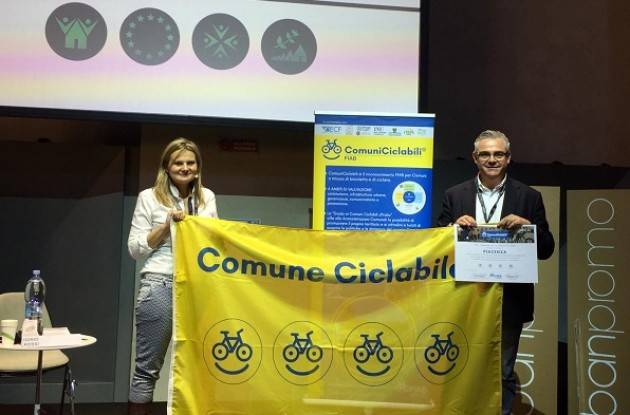 Piacenza ComuneCiclabile “a quattro bike-smile”, per il secondo anno consecutivo arriva il riconoscimento Fiab