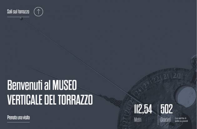 Museo Verticale del Torrazzo, online il nuovo sito internet