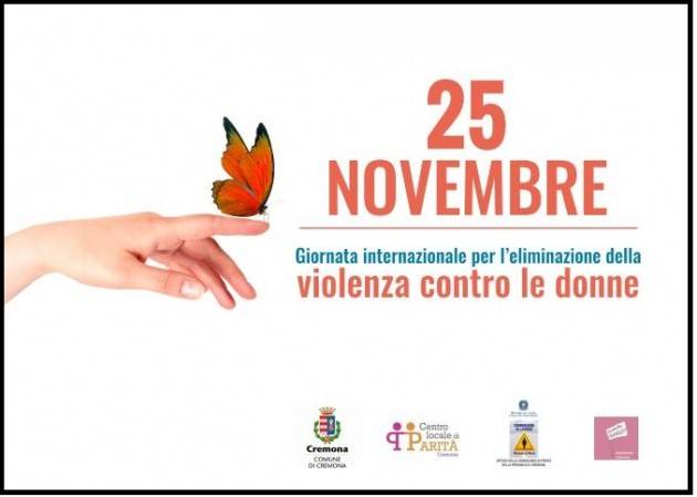 INIZIATIVE A CREMONA PER LA GIORNATA  ELIMINAZIONE  VIOLENZA CONTRO  DONNE