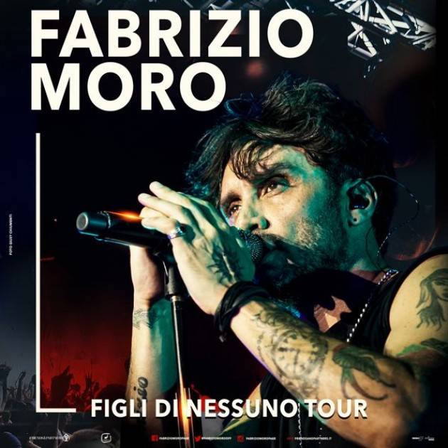 FABRIZIO MORO, col suo nuovo FIGLI DI NESSUNO Tour, arriva a Cremona al Ponchielli.