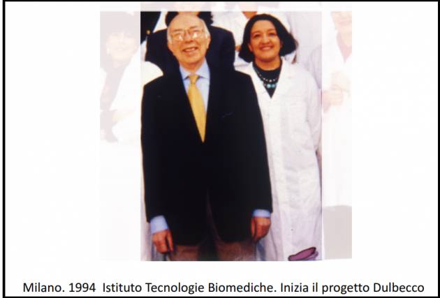 Dossier Donna n.1  NEL SOLCO DEL PREMIO NOBEL DULBECCO | Pietro Carelli