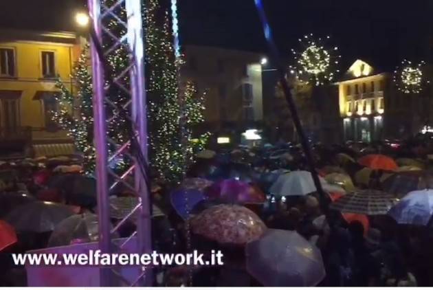 Crema Buon Natale 2019  con un maxi albero nella nuova P.zza Garibaldi (Video E.Mandelli)