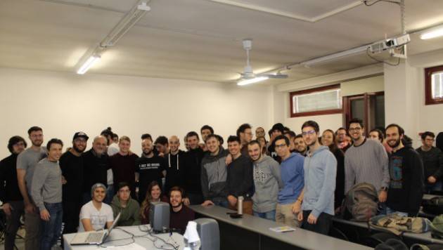 Seminario musicale di Yogev Gabay al Campus di Cremona del Politecnico di Milano oggi 5 dicembre 2019