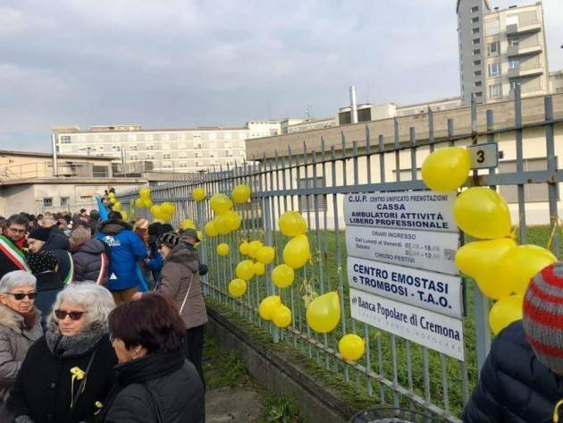 Nuovo Presidio per L'Utin Di Cremona durante visita Gallera giovedì 12 dicembre ore 14.30