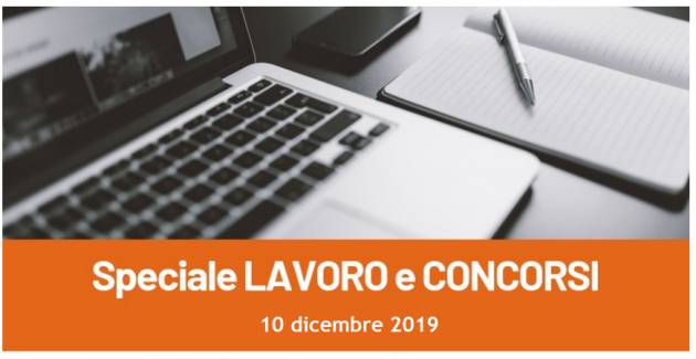 Informa Giovani Cremona SPECIALE LAVORO E CONCORSI del 10 dicembre 2019