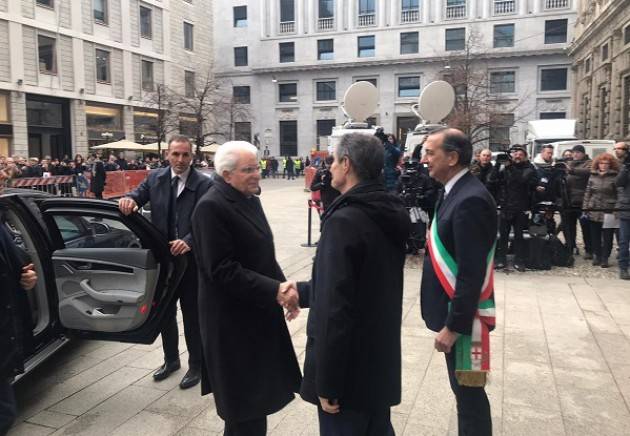 LNews-PIAZZA FONTANA, GOVERNATORE LOMBARDIA FONTANA: PRESENZA PRESIDENTE MATTARELLA CONTRIBUISCE A TENERE VIVA LA MEMORIA