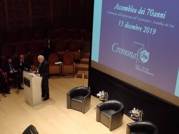 CNA Cremona  Assemblea dei 70 anni 13  dicembre 2019  (Video G.C.Storti)