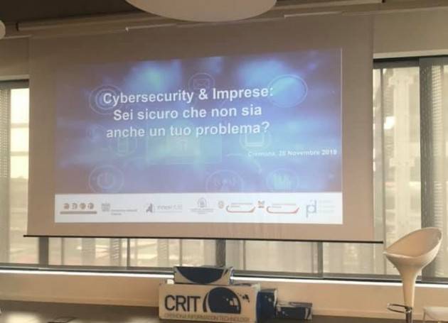 Tech CRIT Cremona Una platea di imprenditori si è confrontata con diversi esperti di cybersecurity