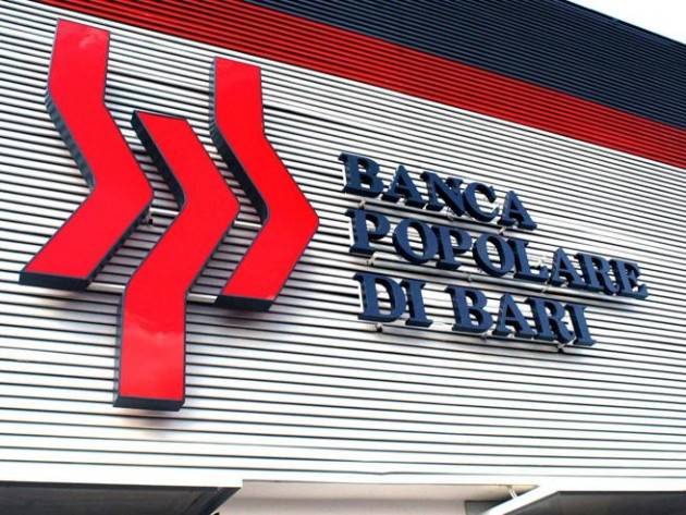 Banca Popolare di Bari: quante banche dovranno saltare prima di renderci conto che il sistema non funziona?