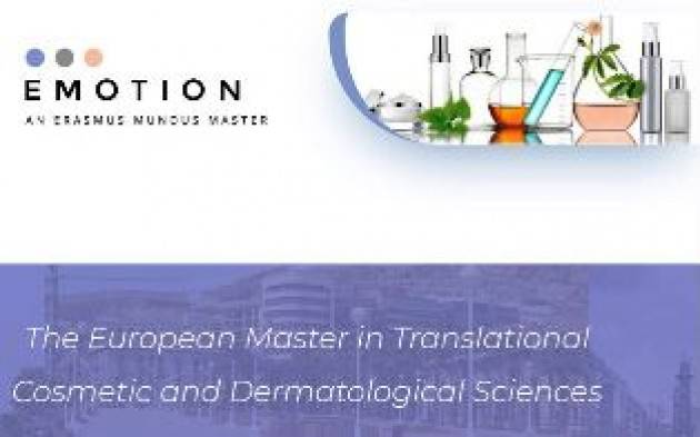 EMOTION: 4 UNIVERSITÀ EUROPEE PER IL MASTER SU FARMICI E COSMETICI