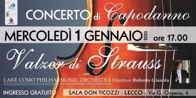 No(t)te di ghiaccio, fuochi  e concerto di Capodanno a LECCO