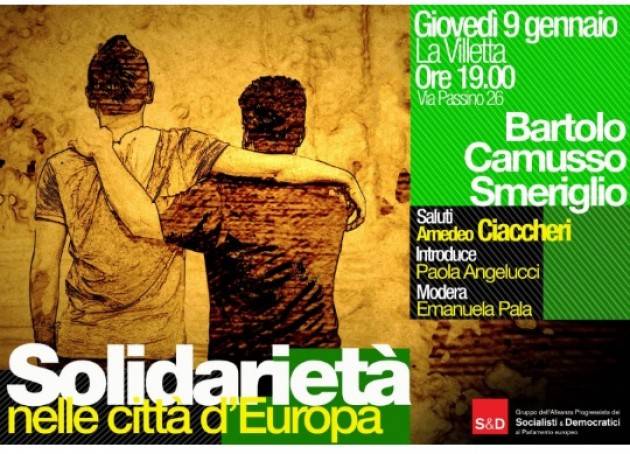 Cgil L'evento  Solidarietà nelle città d'Europa, il 9 gennaio a Roma