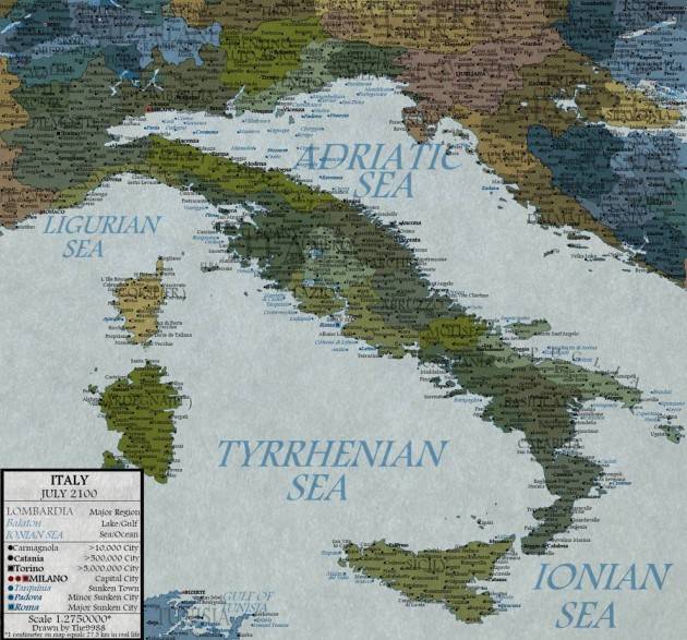 Agostino Alloni : I bambini nati in questi giorni, a 80 anni, vedranno il mare alto un metro in più