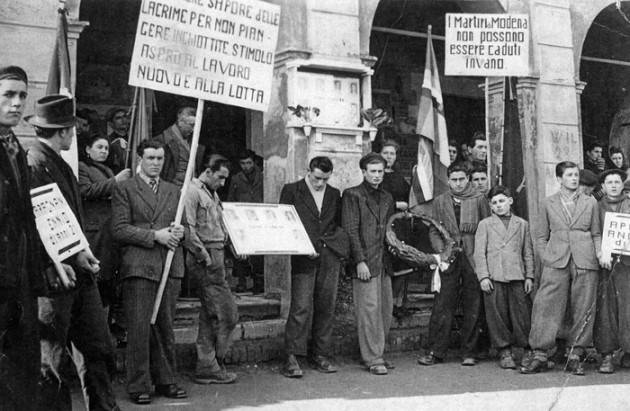 Cgil Storia  9 gennaio del 1950  Eccidio Fonderie Riunite, Modena non dimentica