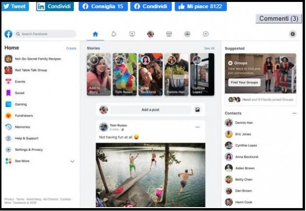 ZEUS The New Facebook, il social network cambia pelle