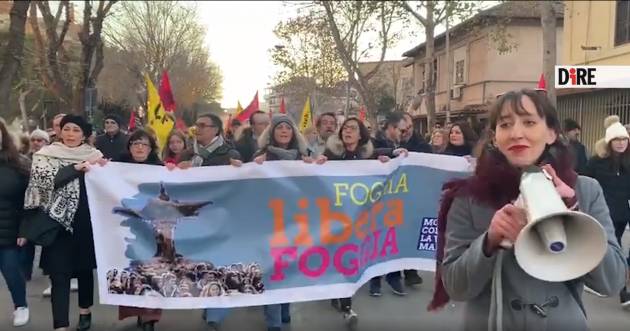 Foggia 10 gennaio Diecimila in piazza contro la mafia di Lello Saracino