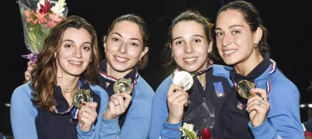 Fiamme oro sul podio della Coppa del mondo di scherma