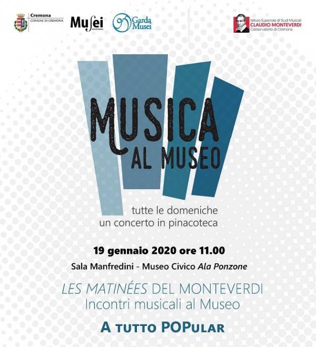 Cremona Incontri musicali al Museo Civico