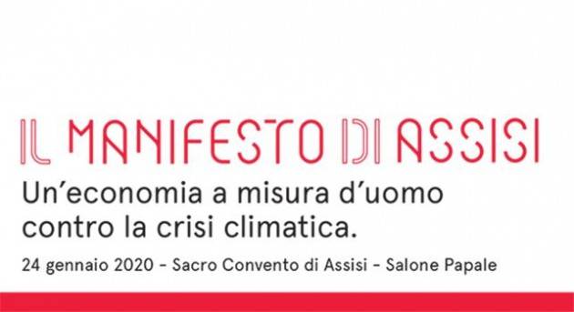 CRISI CLIMATICA: CONTE, MANFREDI E SASSOLI ALLA PRESENTAZIONE DEL MANIFESTO DI ASSISI