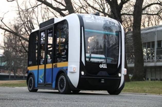 MOBILITÀ E INNOVAZIONE A TORINO: PARTE LA SPERIMENTAZIONE DELLO SHUTTLE A GUIDA AUTONOMA ''OLLI''