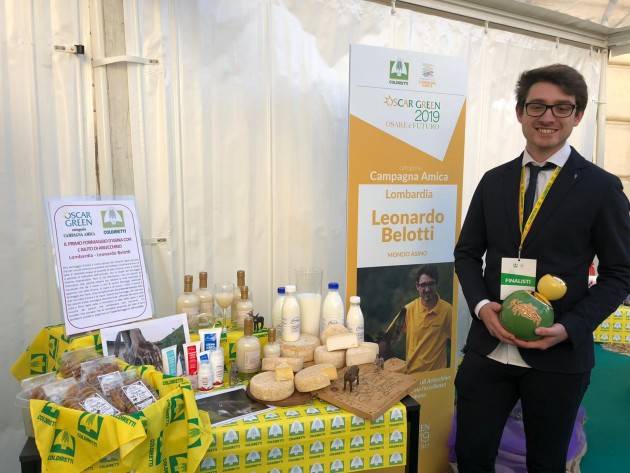 Oscar al formaggio d’asina  che nasce nelle valli bergamasche