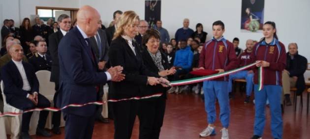 Pescara: inaugurata la sezione giovanile di pugilato delle Fiamme Oro e la nuova sede dei Cinofili