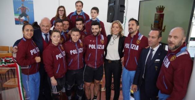 Pescara: inaugurata la sezione giovanile di pugilato delle Fiamme Oro e la nuova sede dei Cinofili