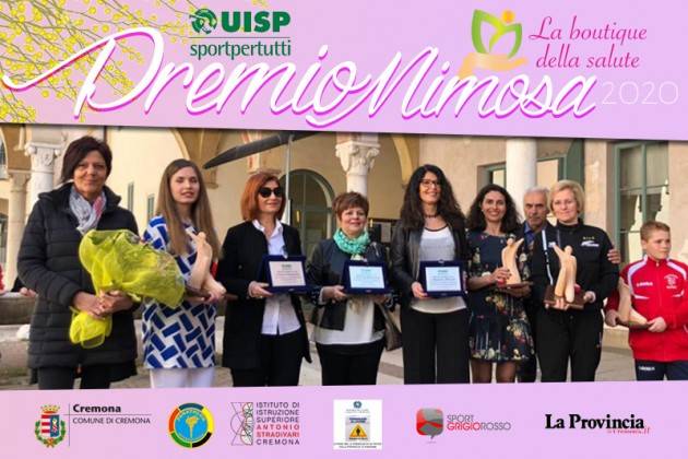 Cremona UISP Il Premio Mimosa - La Boutique della Salute 2020 entra nel vivo. Al via le votazioni