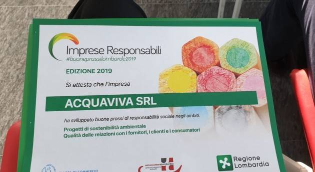 Ad Acquaviva l’Oscar per le buone prassi         