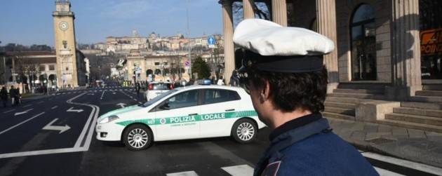 BERGAMO; Il 2019 della Polizia Locale: più controlli nei quartieri, calano multe e reati
