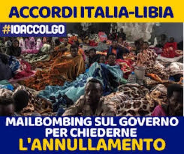 Pianeta Migranti. Cancelliamo memorandum con la Libia  Mailbombing della campagna #IoAccolgo al Governo