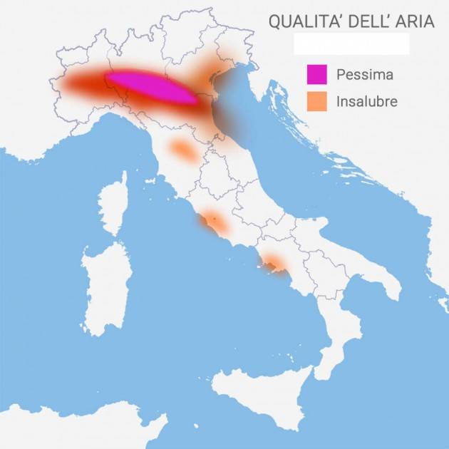 ARIA, DA MARTEDÌ 4 FEBBRAIO ATTIVE LE MISURE DI PRIMO LIVELLO A BRESCIA