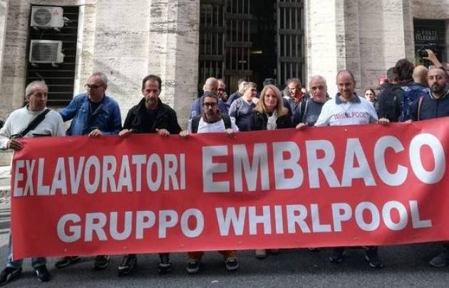 Cgil Il   presidio Ex Embraco: la vertenza torna al Mise, i lavoratori pure