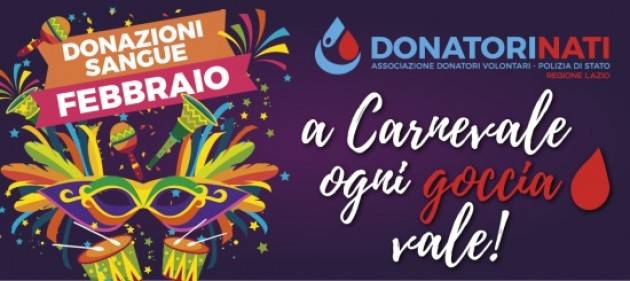 Donazioni di sangue: le date di febbraio