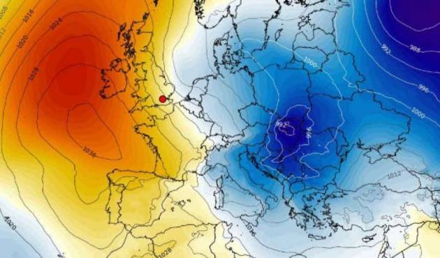 Meteo: drastico cambiamento a fine giornata