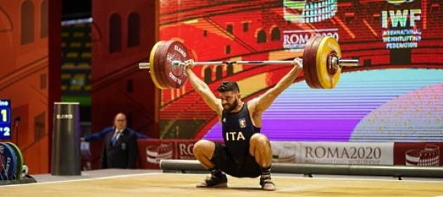 Coppa del mondo di pesistica: tris d'oro per Pizzolato, bronzo per Scarantino