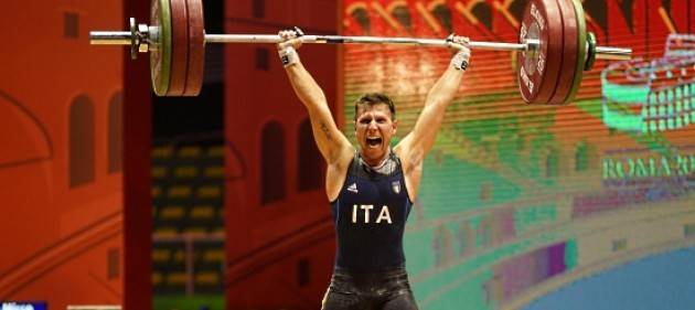 Coppa del mondo di pesistica: tris d'oro per Pizzolato, bronzo per Scarantino