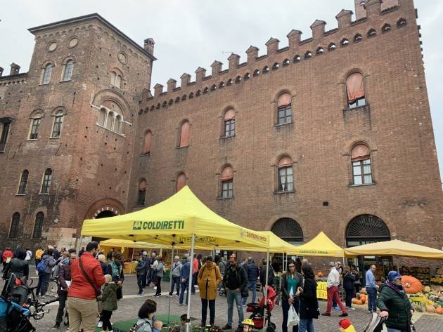 Campagna Amica domenica in piazza Stradivari a Cremona