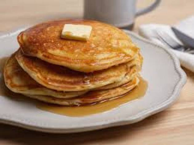I pancake al cioccolato per la colazione
