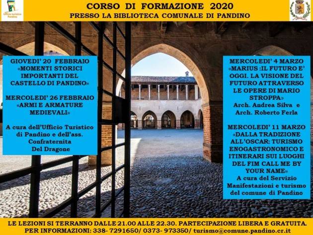 Pandino corso di formazione presso la biblioteca